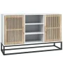 White plywood sideboard 105x30x65 cm by , Sideboards - Ref: Foro24-352118, Price: 115,06 €, Discount: %