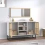White plywood sideboard 105x30x65 cm by , Sideboards - Ref: Foro24-352118, Price: 115,06 €, Discount: %