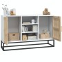 Weißes Sperrholz-Sideboard 105x30x65 cm von , Sideboards - Ref: Foro24-352118, Preis: 117,21 €, Rabatt: %