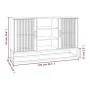White plywood sideboard 105x30x65 cm by , Sideboards - Ref: Foro24-352118, Price: 115,06 €, Discount: %