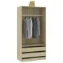Schrank aus Sonoma-Eichensperrholz, 100 x 50 x 200 cm von , Kleiderschränke - Ref: Foro24-800606, Preis: 181,09 €, Rabatt: %