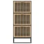 Mueble zapatero madera contrachapada negro 52x25x120 cm de , Zapateros y organizadores de calzado - Ref: Foro24-352128, Preci...