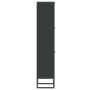 Black plywood shoe cabinet 52x25x120 cm by , Shoe racks and shoe organizers - Ref: Foro24-352128, Price: 179,52 €, Discount: %