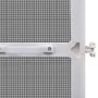 Hinged white door mosquito net 100x215 cm by vidaXL, Doors for the home - Ref: Foro24-141563, Price: 41,09 €, Discount: %