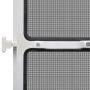 Hinged white door mosquito net 100x215 cm by vidaXL, Doors for the home - Ref: Foro24-141563, Price: 44,50 €, Discount: %