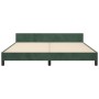 Dunkelgrüner Samtbettrahmen mit Kopfteil 160x200 cm von , Betten und Lattenroste - Ref: Foro24-3125949, Preis: 311,42 €, Raba...