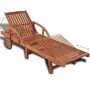 Solid acacia wood sun lounger by vidaXL, Loungers - Ref: Foro24-41446, Price: 225,77 €, Discount: %