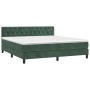 Boxspringbett mit dunkelgrüner Samtmatratze 160x200 cm von , Betten und Lattenroste - Ref: Foro24-3141494, Preis: 522,70 €, R...