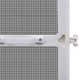Mosquitera con bisagras para puertas blanca 120x240 cm de vidaXL, Puertas para el hogar - Ref: Foro24-141565, Precio: 56,10 €...