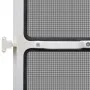 Hinged mosquito net for doors white 120x240 cm by vidaXL, Doors for the home - Ref: Foro24-141565, Price: 45,51 €, Discount: %