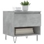 Concrete gray engineered wood coffee table 50x46x50 cm by , Coffee table - Ref: Foro24-830916, Price: 35,76 €, Discount: %