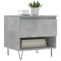 Concrete gray engineered wood coffee table 50x46x50 cm by , Coffee table - Ref: Foro24-830916, Price: 35,45 €, Discount: %