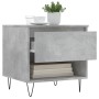 Concrete gray engineered wood coffee table 50x46x50 cm by , Coffee table - Ref: Foro24-830916, Price: 35,76 €, Discount: %