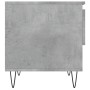 Concrete gray engineered wood coffee table 50x46x50 cm by , Coffee table - Ref: Foro24-830916, Price: 35,76 €, Discount: %