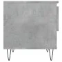 Concrete gray engineered wood coffee table 50x46x50 cm by , Coffee table - Ref: Foro24-830916, Price: 35,45 €, Discount: %