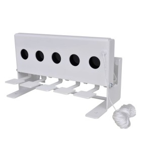 5-hole dartboard with reset cable by vidaXL, Shooting targets - Ref: Foro24-90832, Price: 53,47 €, Discount: %