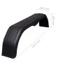 Guardabarros para ruedas de remolques 2 unidades 240x1650 mm de vidaXL, Piezas de bastidor y carrocería para vehículos motori...