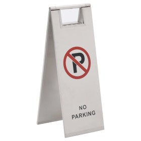 Señal de parking plegable acero inoxidable