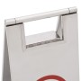 Klappbares Parkschild aus Edelstahl von , Parkschilder und Furten - Ref: Foro24-149574, Preis: 59,45 €, Rabatt: %