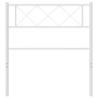 White metal headboard 100 cm by , Headboards and footboards - Ref: Foro24-372355, Price: 23,62 €, Discount: %