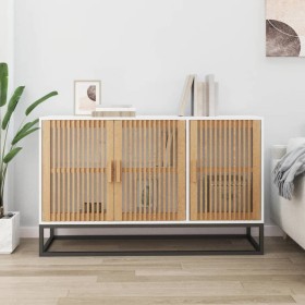 White plywood sideboard 105x30x65 cm by , Sideboards - Ref: Foro24-352121, Price: 143,74 €, Discount: %