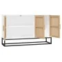 Weißes Sperrholz-Sideboard 105x30x65 cm von , Sideboards - Ref: Foro24-352121, Preis: 132,77 €, Rabatt: %