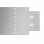 Set 5 paneles divisorios flexibles acero galvanizado 100x14 cm de vidaXL, Ribetes y bordes para jardín - Ref: Foro24-141596, ...