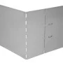 Install 5 flexible galvanized steel dividing panels 100x14 cm. by vidaXL, Garden edging and edging - Ref: Foro24-141596, Pric...