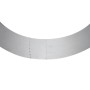 Set mit 5 flexiblen Trennwänden aus verzinktem Stahl 100x14 cm von vidaXL, Garteneinfassung und Einfassung - Ref: Foro24-1415...