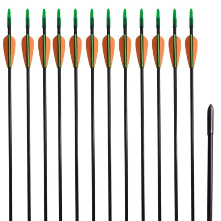 Standard-Compoundbogenpfeile 30" 0,6 cm Fiberglas 12 Stk von vidaXL, Pfeile und Darts - Ref: Foro24-90856, Preis: 32,90 €, Ra...