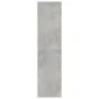 Armario de madera contrachapada gris hormigón 100x50x200 cm de , Armarios roperos - Ref: Foro24-800607, Precio: 182,88 €, Des...
