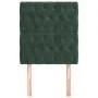 Cabeceros 2 unidades de terciopelo verde oscuro 80x7x78/88 cm de , Cabeceros y pies de cama - Ref: Foro24-3116701, Precio: 82...