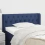 Cabecero de tela azul 93x16x78/88 cm de , Cabeceros y pies de cama - Ref: Foro24-3119092, Precio: 55,19 €, Descuento: %
