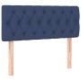 Boxspringbett mit blauer Stoffmatratze 90x200 cm von , Betten und Lattenroste - Ref: Foro24-3140271, Preis: 301,92 €, Rabatt: %