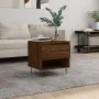 Brown oak engineered wood coffee table 50x46x50 cm by , Coffee table - Ref: Foro24-830922, Price: 34,17 €, Discount: %