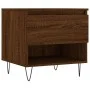 Brown oak engineered wood coffee table 50x46x50 cm by , Coffee table - Ref: Foro24-830922, Price: 34,17 €, Discount: %