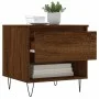 Brown oak engineered wood coffee table 50x46x50 cm by , Coffee table - Ref: Foro24-830922, Price: 34,17 €, Discount: %