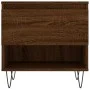 Brown oak engineered wood coffee table 50x46x50 cm by , Coffee table - Ref: Foro24-830922, Price: 34,17 €, Discount: %
