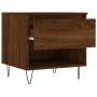 Couchtisch aus braunem Eichenholzwerkstoff, 50 x 46 x 50 cm von , Couchtisch - Ref: Foro24-830922, Preis: 34,17 €, Rabatt: %