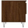 Brown oak engineered wood coffee table 50x46x50 cm by , Coffee table - Ref: Foro24-830922, Price: 34,17 €, Discount: %