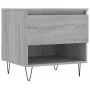 Mesa de centro madera de ingeniería gris Sonoma 50x46x50 cm de , Mesas de centro - Ref: Foro24-830920, Precio: 36,15 €, Descu...