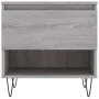 Mesa de centro madera de ingeniería gris Sonoma 50x46x50 cm de , Mesas de centro - Ref: Foro24-830920, Precio: 36,15 €, Descu...