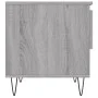 Mesa de centro madera de ingeniería gris Sonoma 50x46x50 cm de , Mesas de centro - Ref: Foro24-830920, Precio: 36,15 €, Descu...