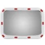 Rectangular convex traffic mirror with reflectors 40 x 60cm by vidaXL, Road and traffic signs - Ref: Foro24-141682, Price: 10...