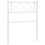 Kopfteil aus weißem Metall, 90 cm von , Kopf- und Fußteile - Ref: Foro24-372354, Preis: 23,76 €, Rabatt: %