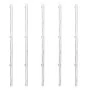 Valla metálica con estacas postes acero galvanizado 15x1 m de vidaXL, Paneles de vallas - Ref: Foro24-141503, Precio: 177,08 ...