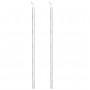 Valla metálica con estacas postes acero galvanizado 25x1,5 m de vidaXL, Paneles de vallas - Ref: Foro24-141509, Precio: 315,1...