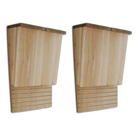 Fledermaushäuser 2 Einheiten 22x12x34 cm von vidaXL, Fledermausunterstände - Ref: Foro24-41293, Preis: 35,16 €, Rabatt: %