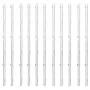 Metal fence with stakes and galvanized steel posts 25x1 m by vidaXL, fence panels - Ref: Foro24-141507, Price: 278,36 €, Disc...
