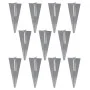 Metal fence with stakes and galvanized steel posts 25x1 m by vidaXL, fence panels - Ref: Foro24-141507, Price: 278,36 €, Disc...